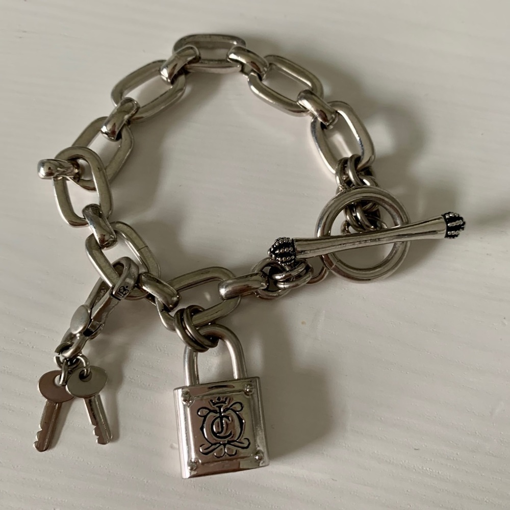 Juicy Couture Lock and Key Bracelet